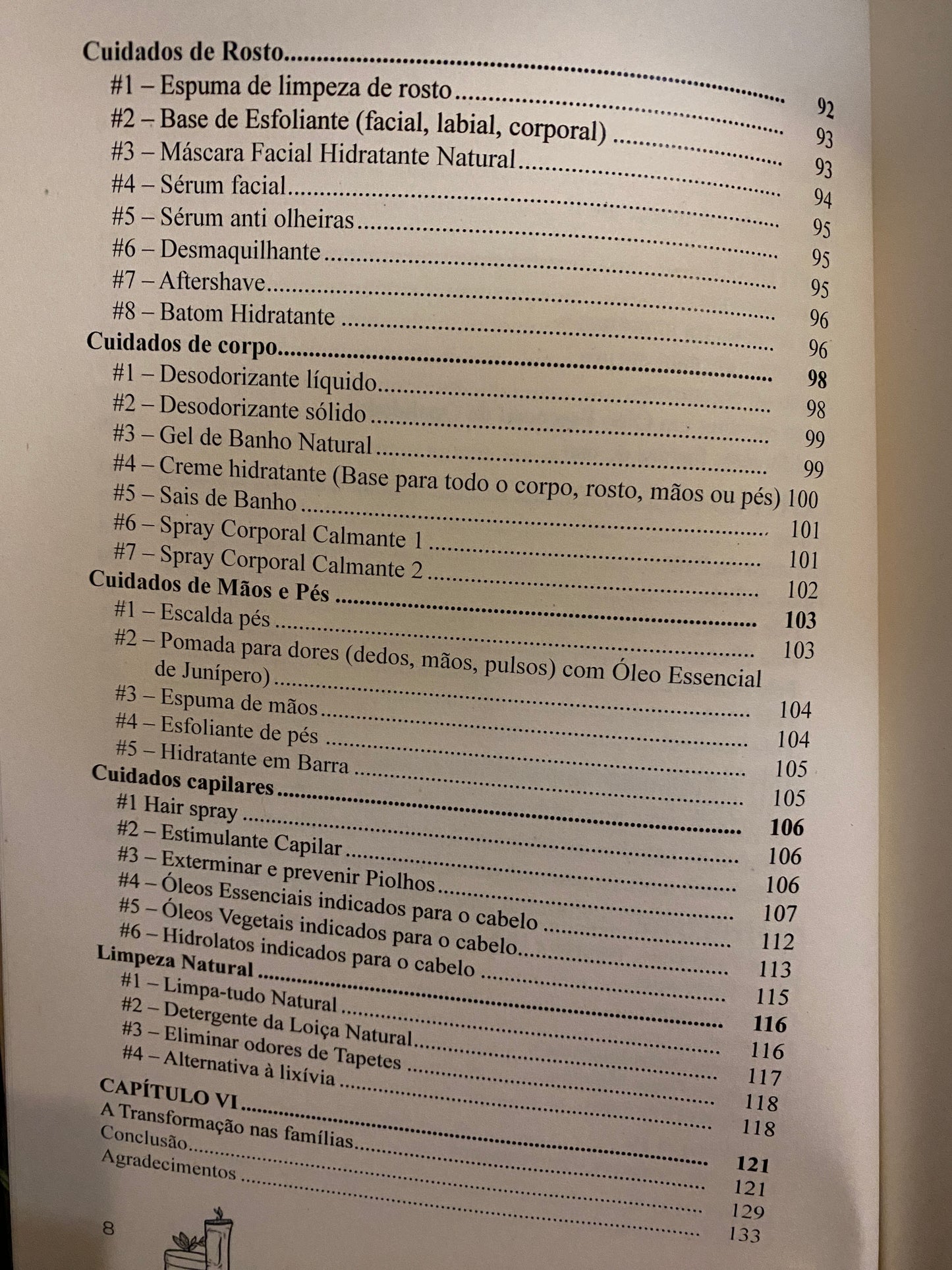 Livro Produtos Naturais com Óleos Essenciais