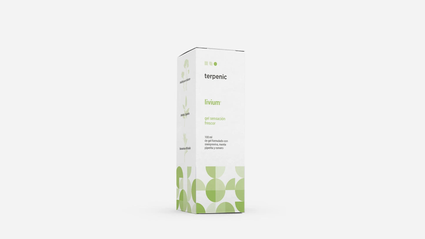 Gel fresco para Pernas Cansadas (Livium) 100ml