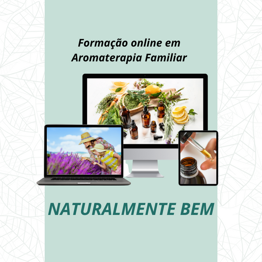 Curso Aromaterapia Familiar - Naturalmente Bem