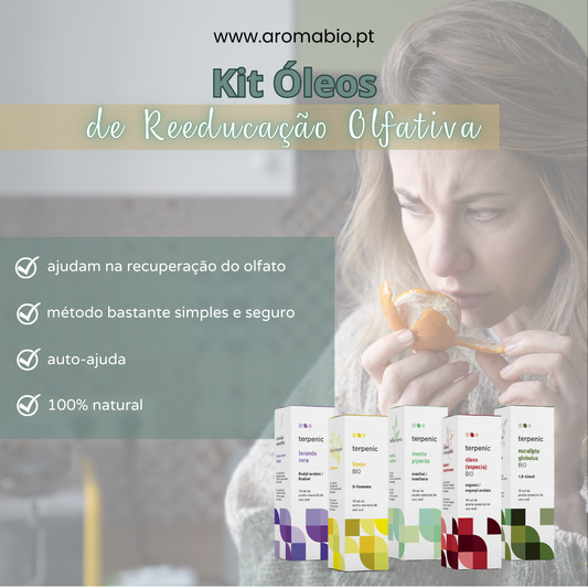 Kit de Reeducação Olfativa (com óleos)