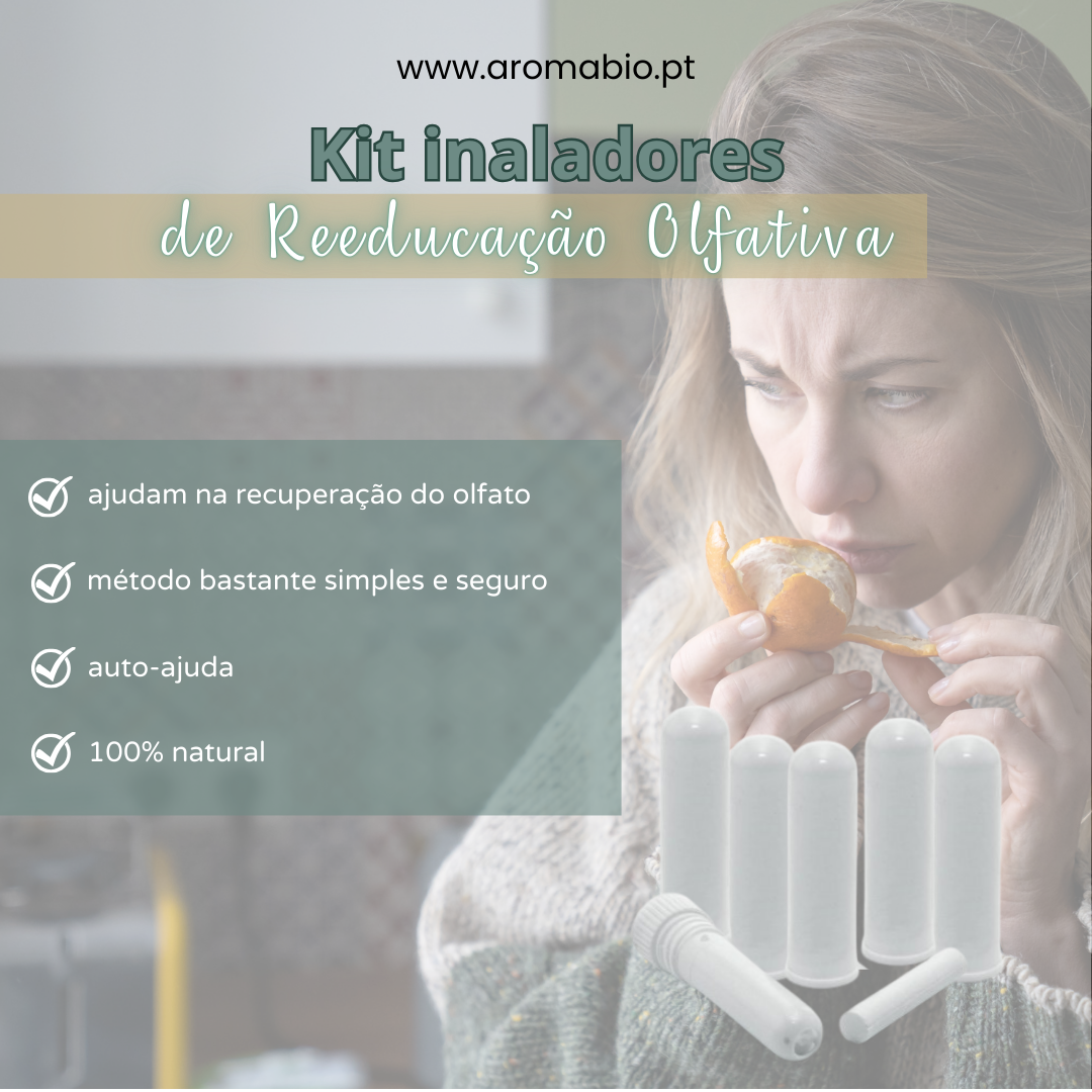 Kit de Reeducação Olfativa (com inaladores prontos a usar)