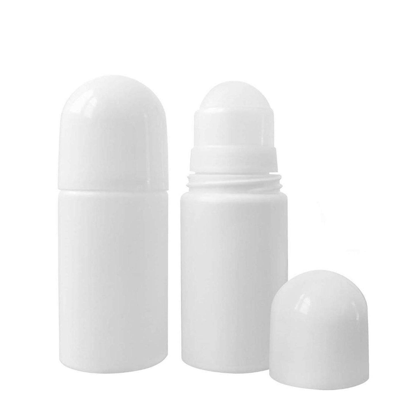 Frasco Roll-on para Desodorizante - 50ml (branco)