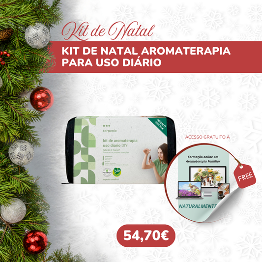 Kit de Natal Aromaterapia para uso diário