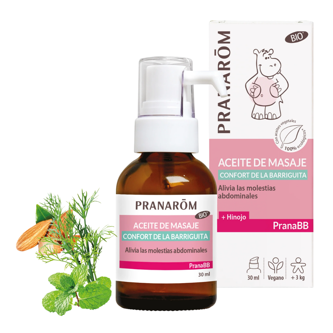 Óleo de Massagem Conforto da Barriguinha (Cólicas) bebé  Bio - 30ml