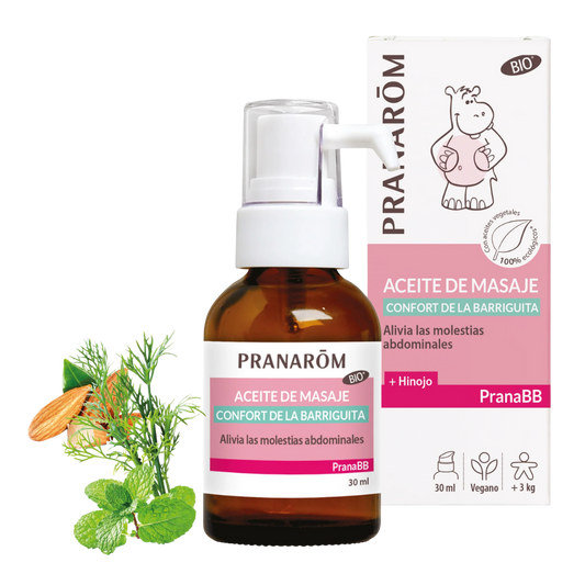 Óleo de Massagem Conforto da Barriguinha (Cólicas) bebé  Bio - 30ml