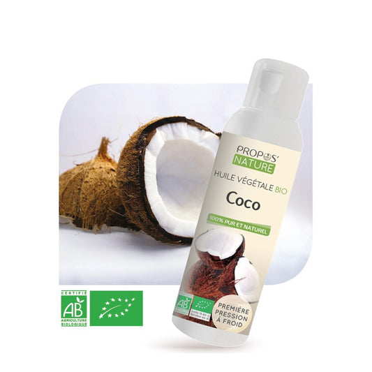Óleo Vegetal de Côco Bio 100ml